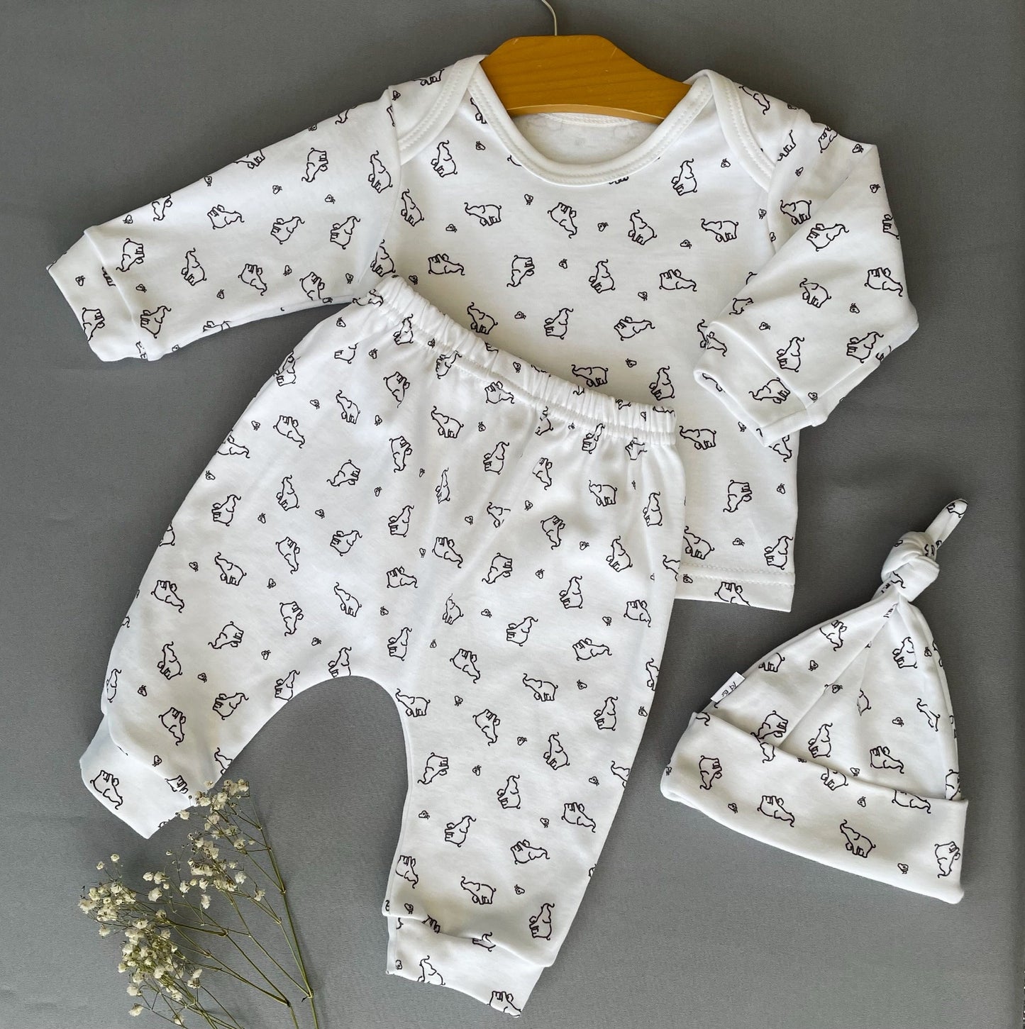 Elephant Baby Beanie